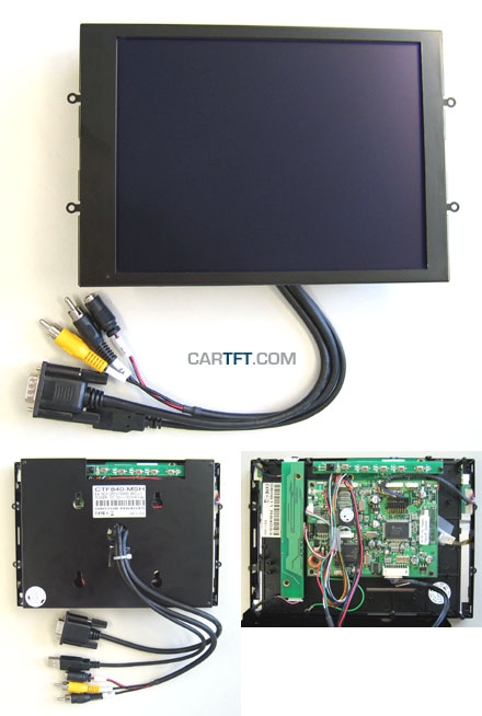 CTF840-<b>MSH</b> - VGA 8.4" (4:3) TFT - Touchscreen USB - Video - <b>OPEN-FRAME</b> (<b>-TRANSFLEKTIV PRO-</b>)