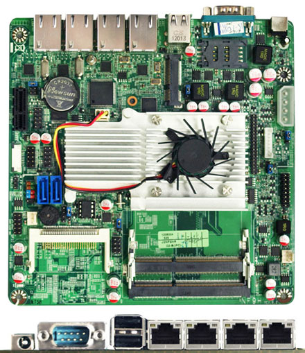 Jetway NF9HQL-525 (Intel Atom D525)