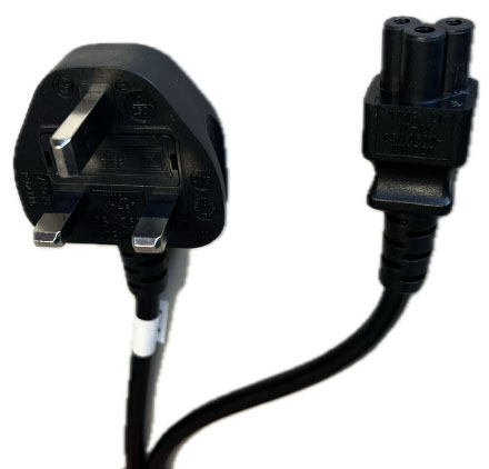 Cold devices power cord (Cloverleaf) UK